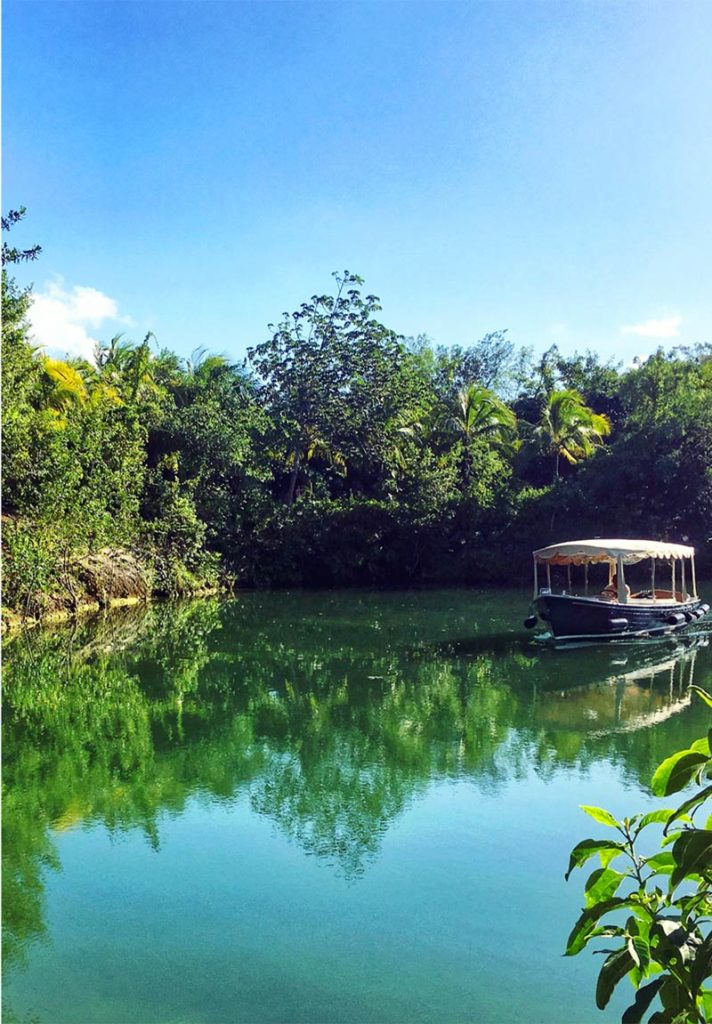 View of the lagoon, Rosewood Mayakoba